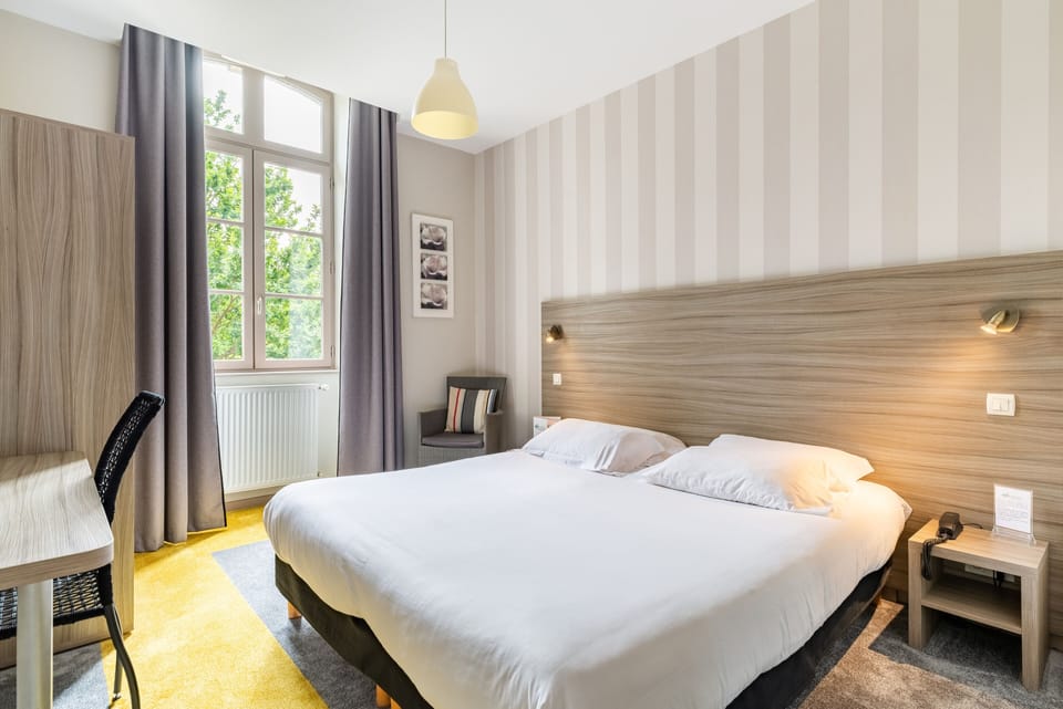 Comfort Double Room | Premium bedding, desk, blackout drapes, soundproofing