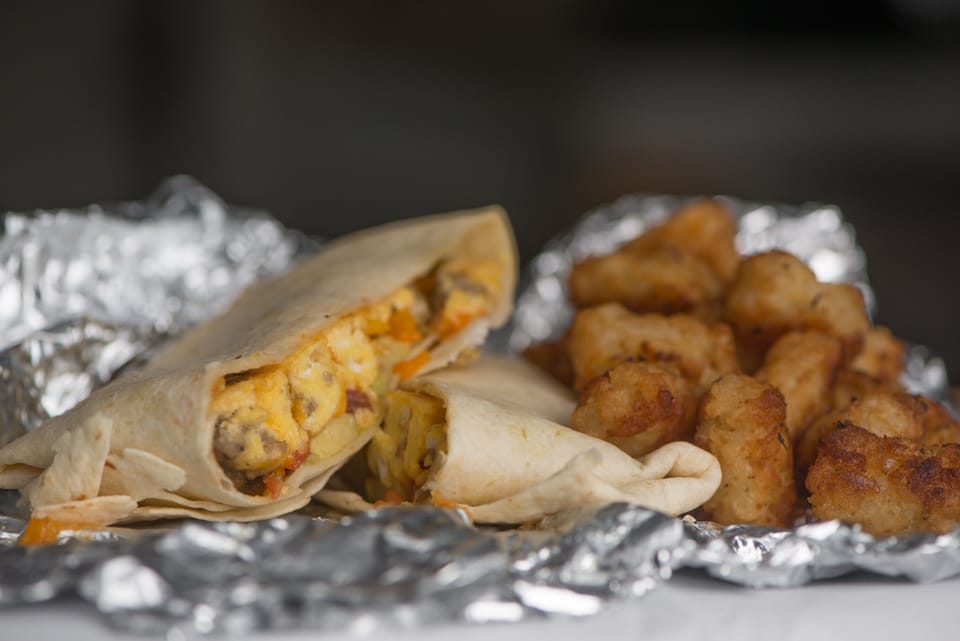 Free daily on-the-go breakfast