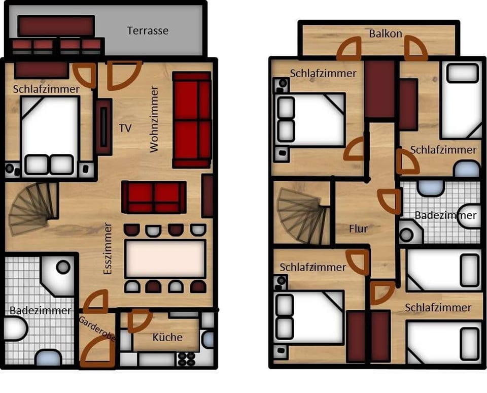 House, 5 Bedrooms | Floor plan