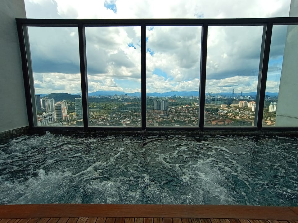 Rooftop pool