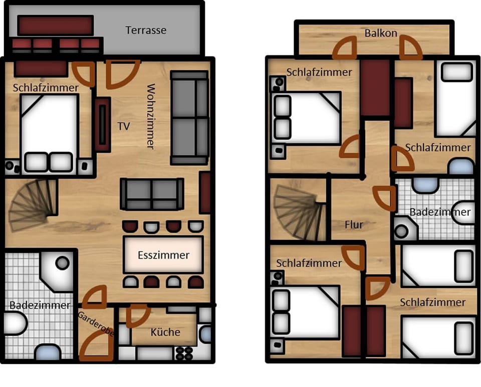 House, 5 Bedrooms | Floor plan