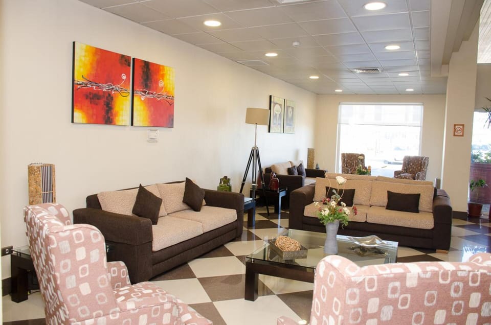 Lobby sitting area