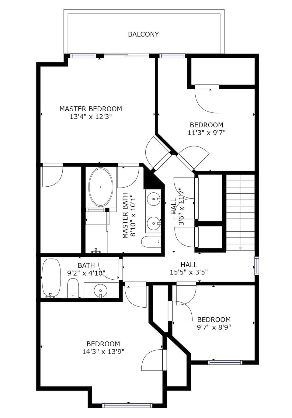 Condo, 5 Bedrooms | Floor plan