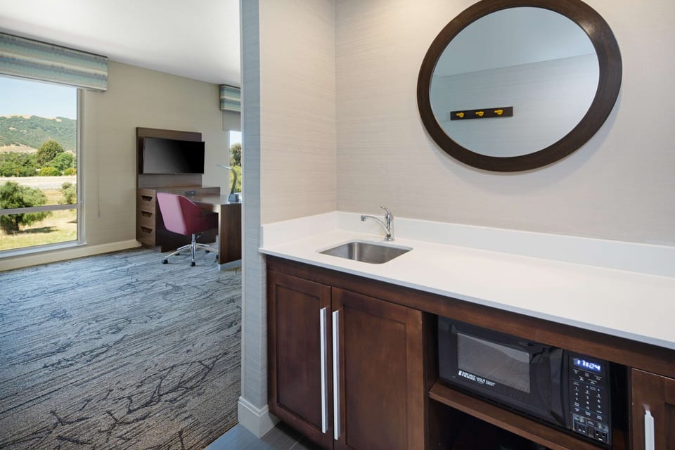 Studio, 1 King Bed, Refrigerator & Microwave | Minibar