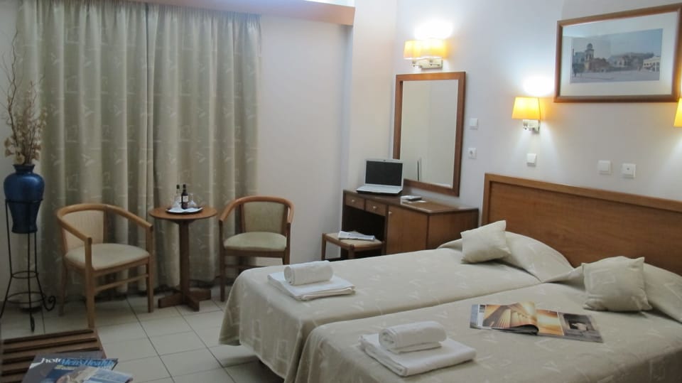 Double or Twin Room | Premium bedding, minibar, in-room safe, desk