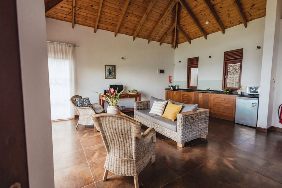 Villa, 1 Bedroom, Ocean View | Private kitchen | Coffee/tea maker, fridge, microwave, stovetop