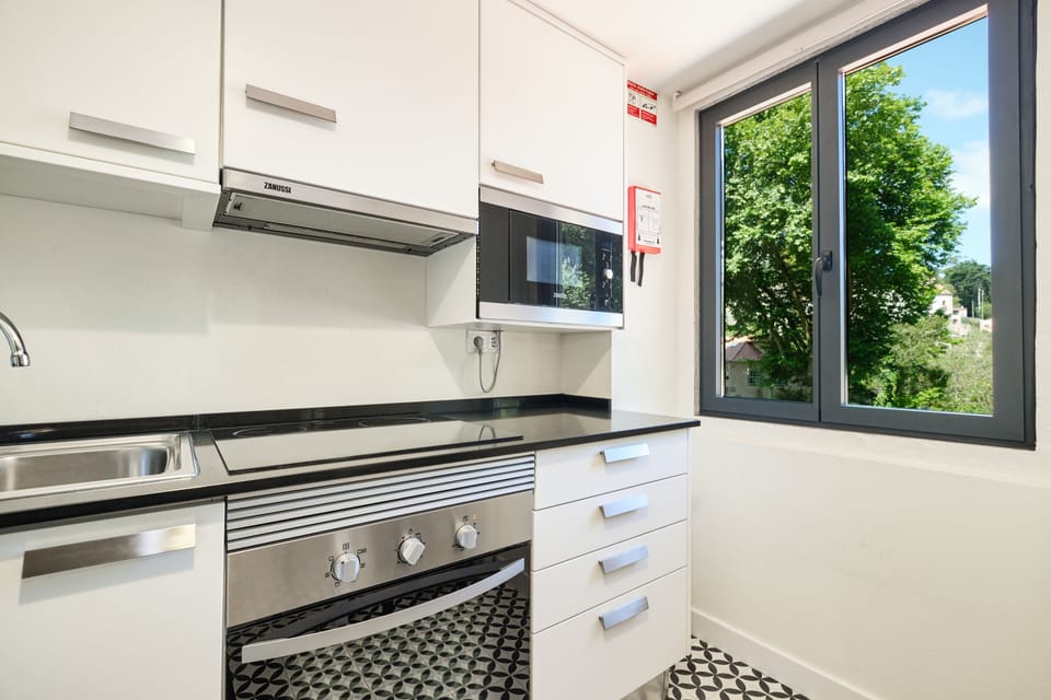 Premium Apartment, 2 Bedrooms | Private kitchen | Fridge, microwave, oven, stovetop