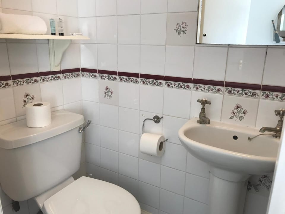 Hair dryer, towels