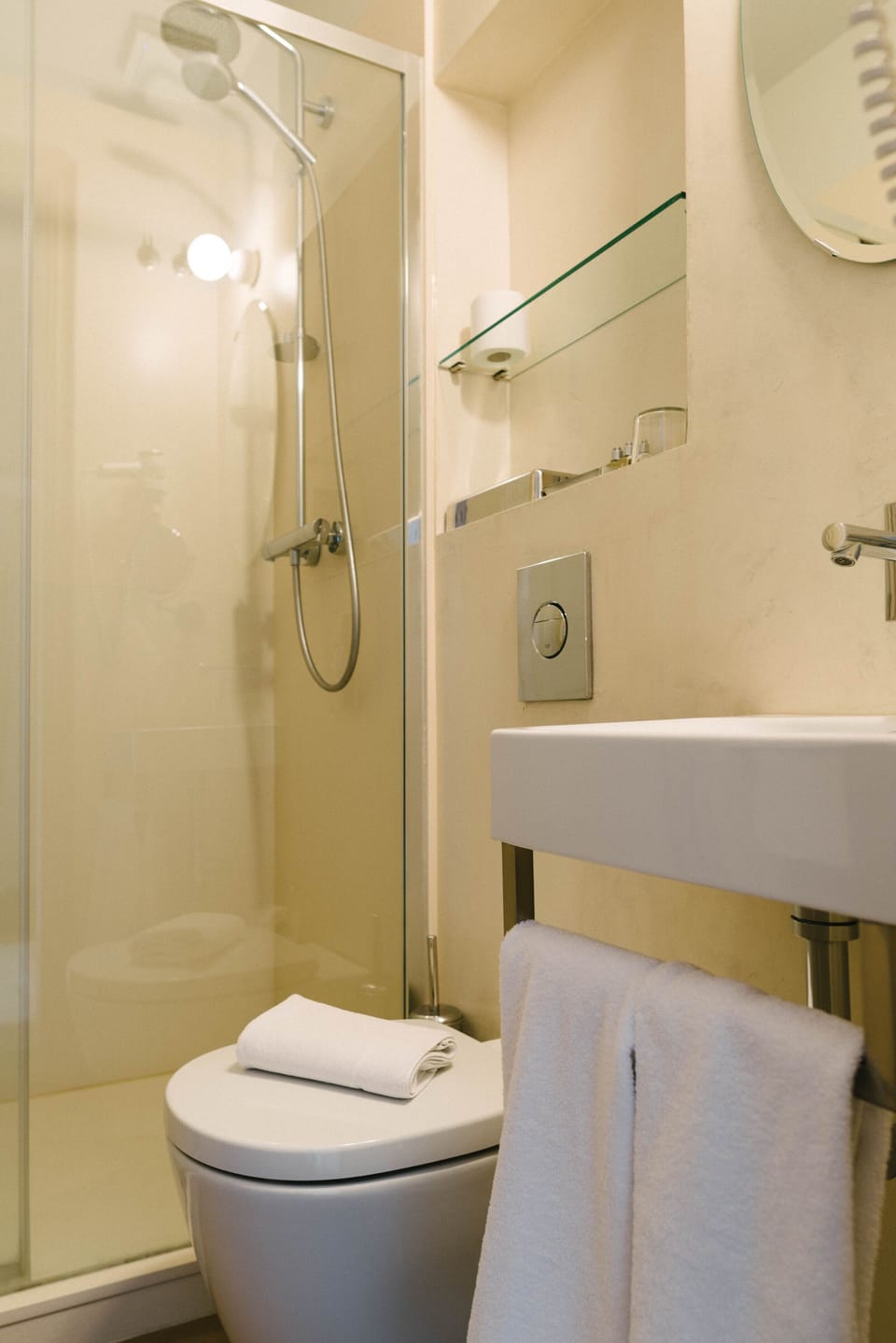 Free toiletries, hair dryer, bathrobes, slippers