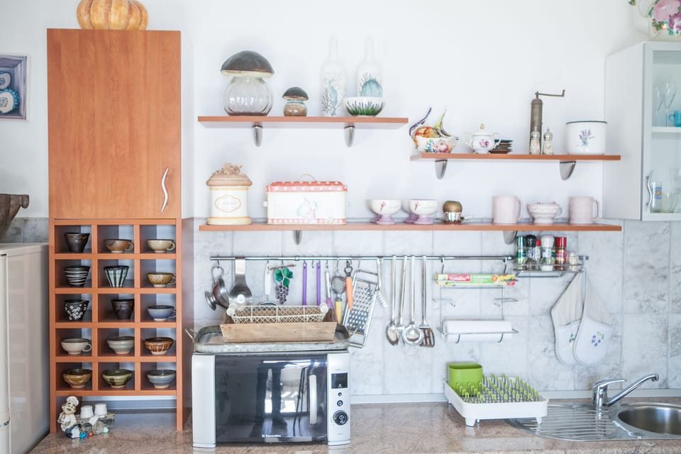 Villa, 2 Bedrooms (Ostrica) | Private kitchen | Fridge, microwave, stovetop, coffee/tea maker