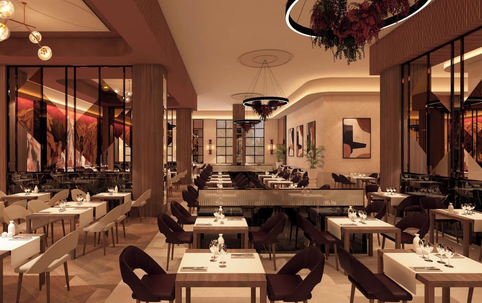 8 restaurants; breakfast, lunch, and dinner served