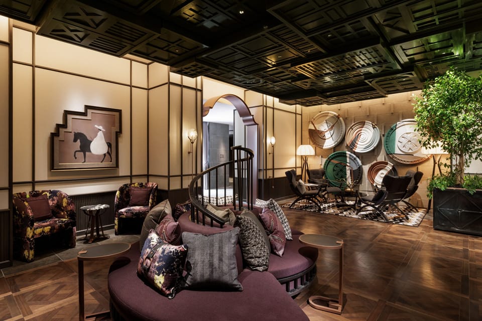 Lobby sitting area