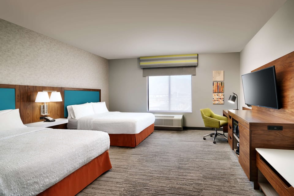 Room, 2 Queen Beds, Refrigerator & Microwave | In-room safe, free WiFi