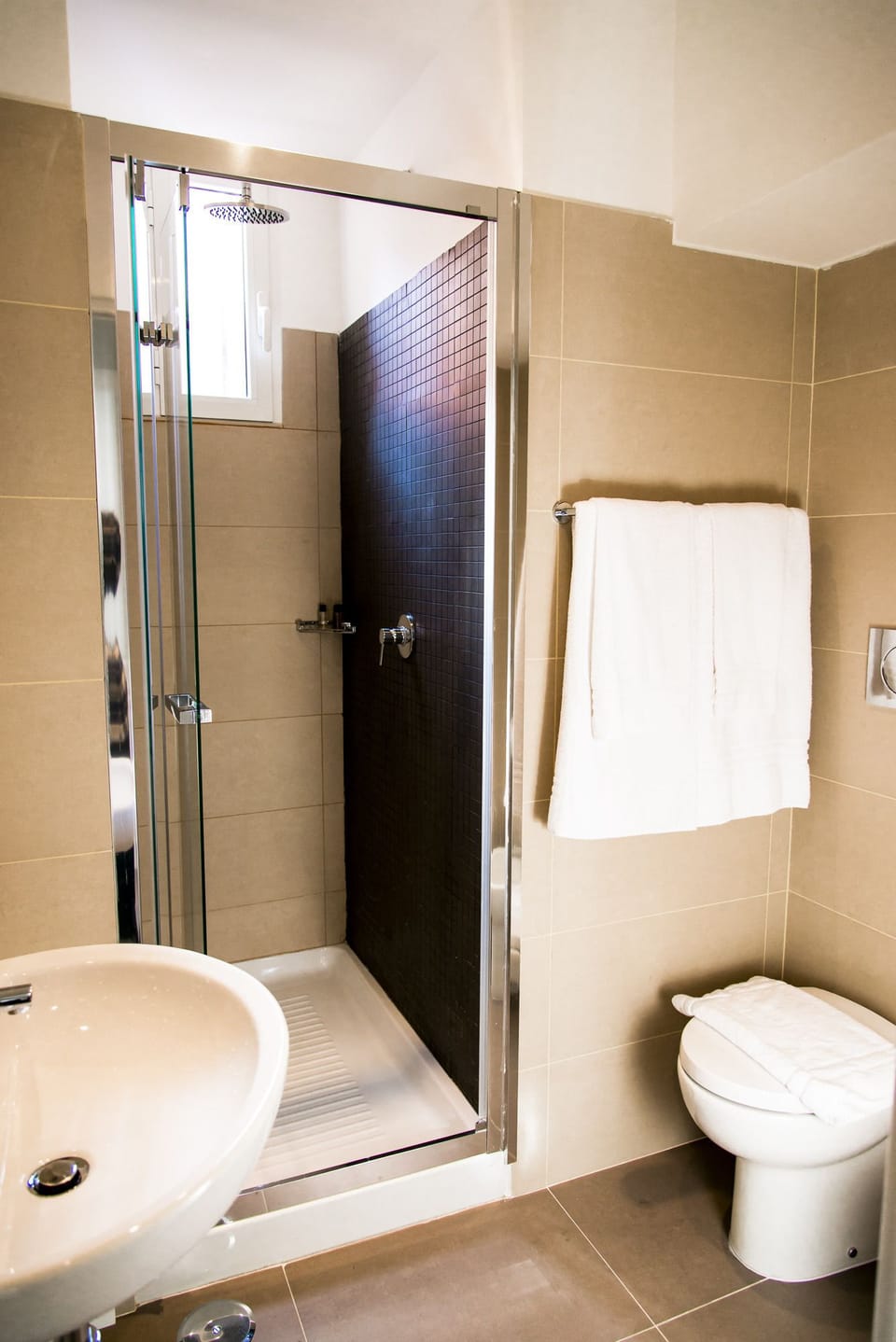 Deluxe Twin Room | Bathroom | Shower, free toiletries, hair dryer, towels