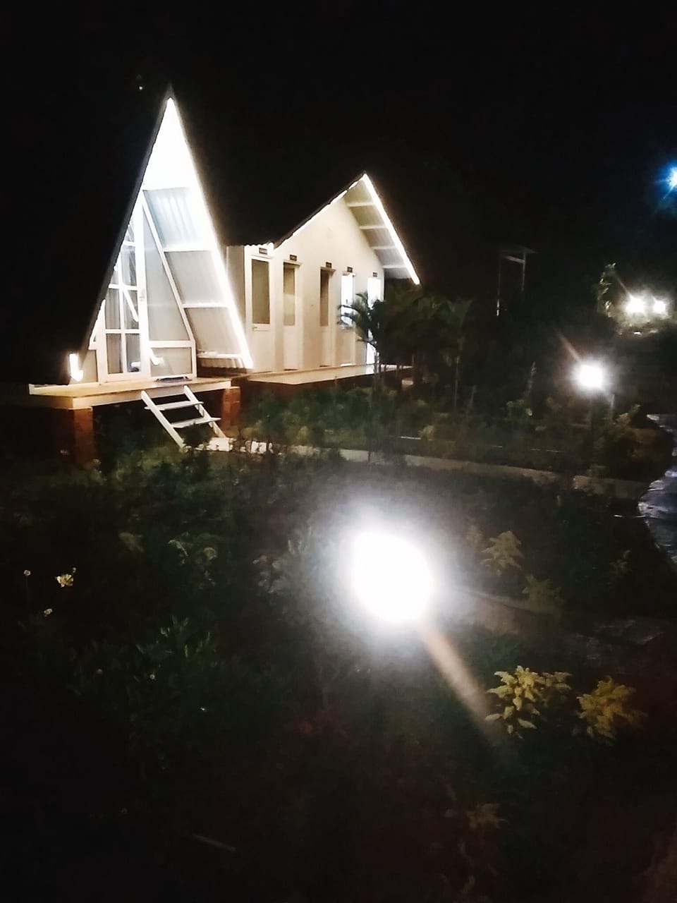 Front of property - evening/night
