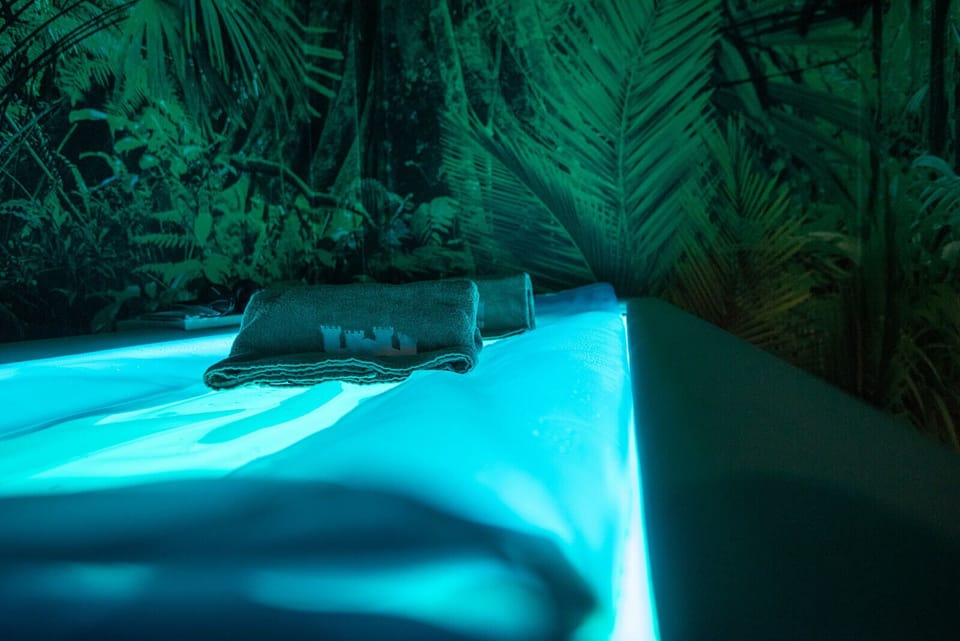 Body treatments, body wraps, body scrubs, facials, 2 treatment rooms