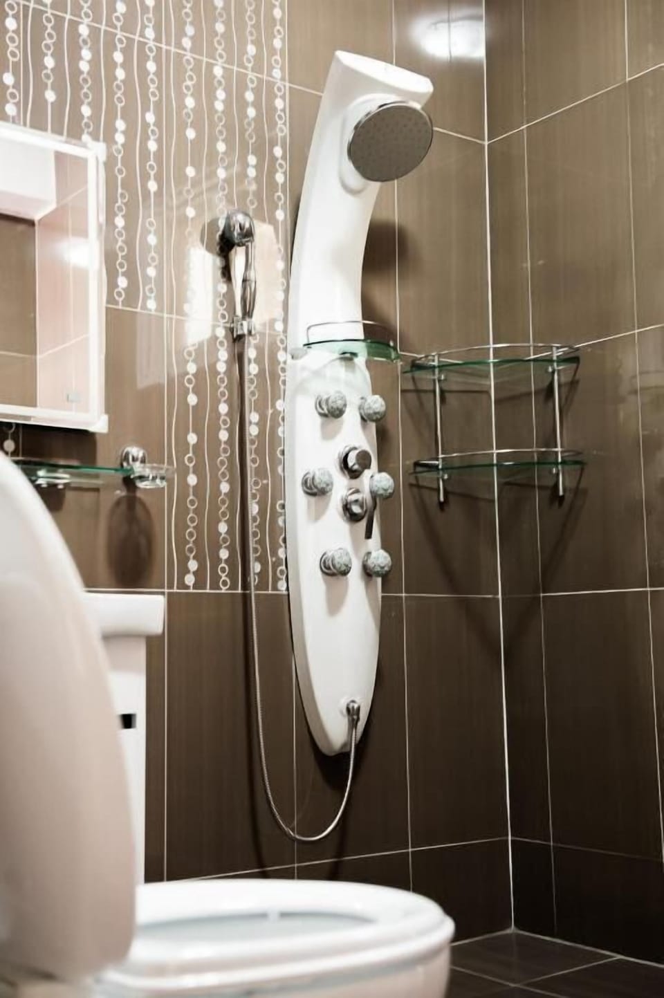 Standard Double Room, Ocean View | Bathroom | Shower, hair dryer, slippers, bidet
