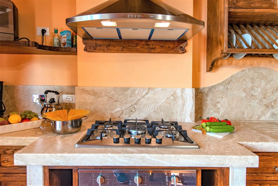 Microwave, oven, stovetop, espresso maker
