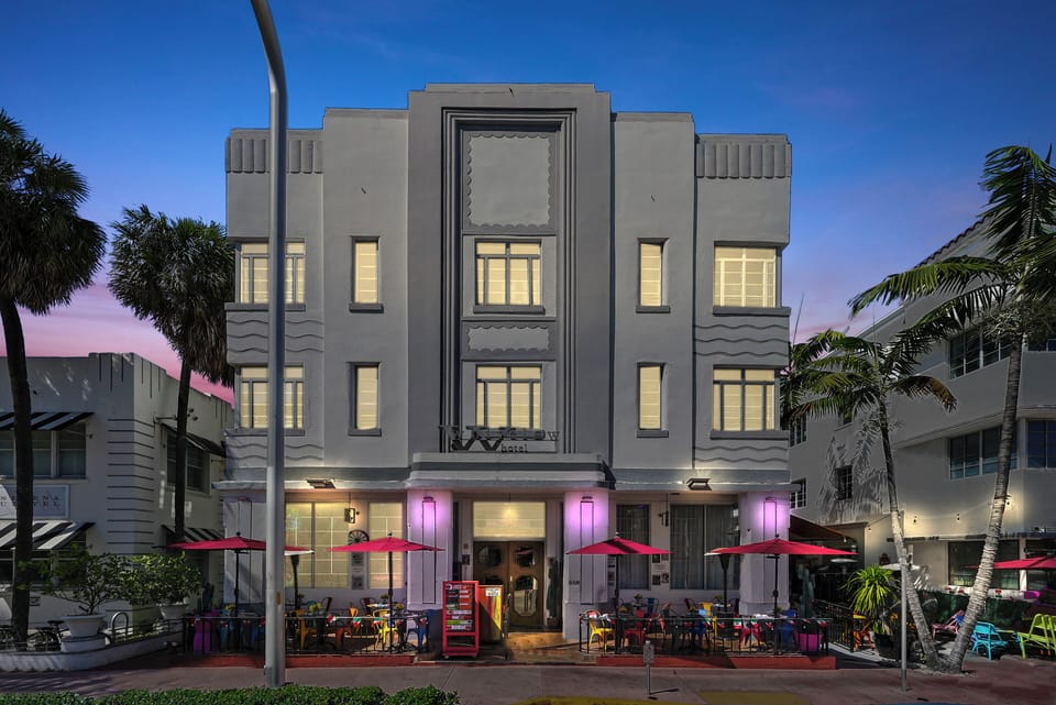 Front of property - evening/night