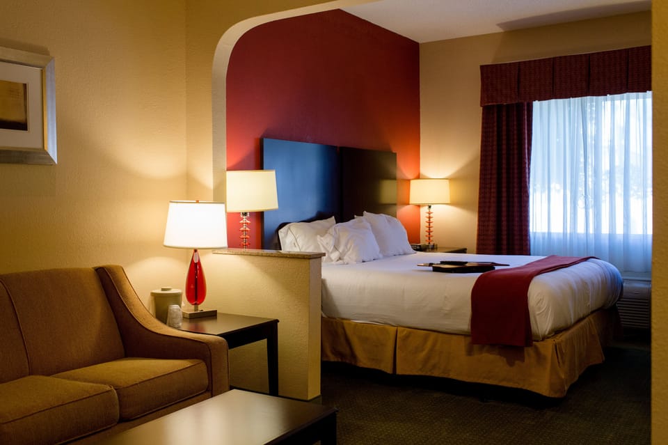 In-room safe, desk, blackout drapes, iron/ironing board