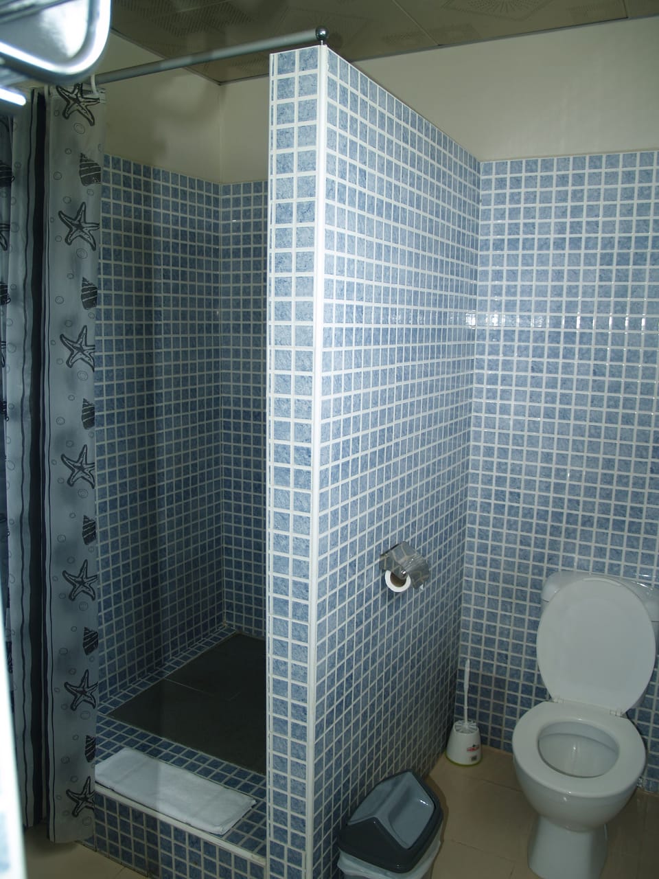 Shower, towels