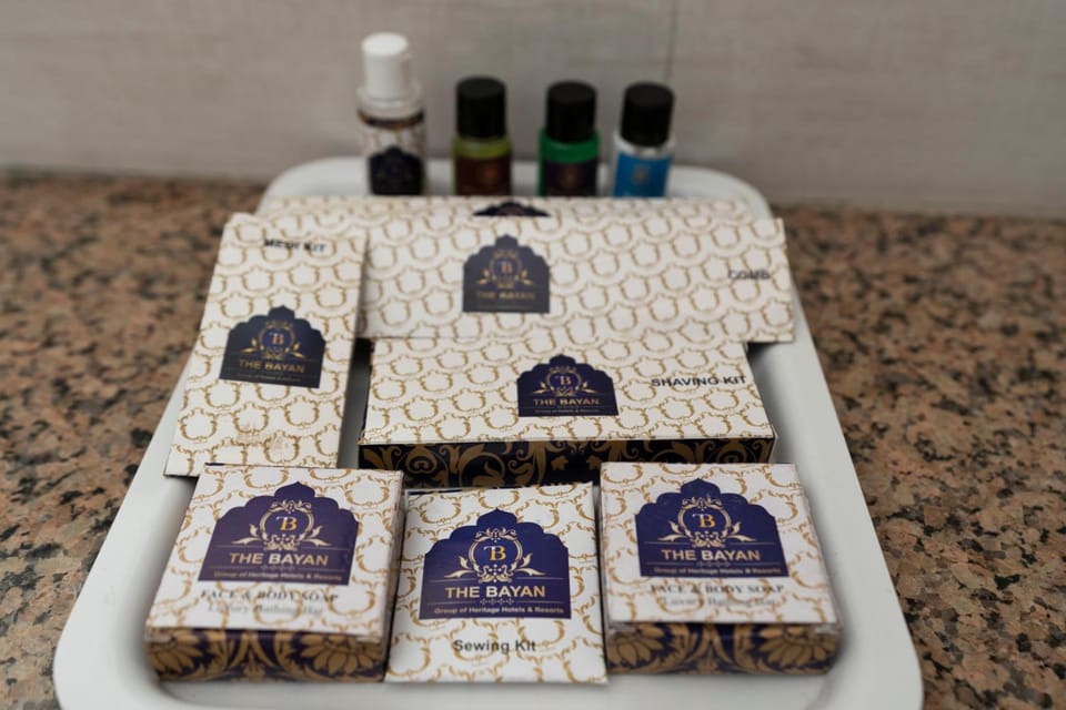 Shower, towels
