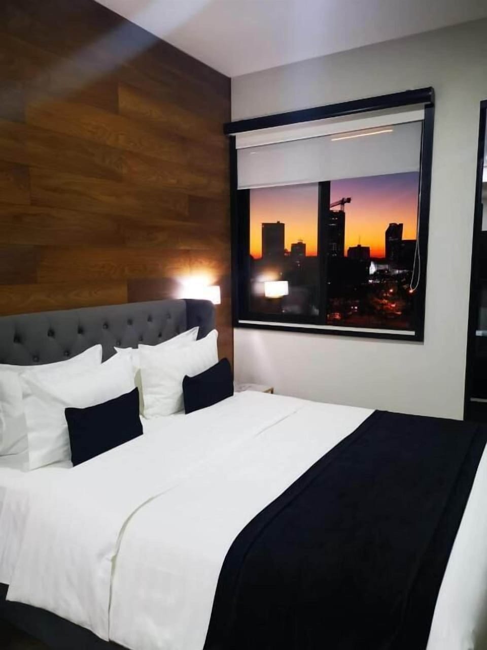 Down comforters, minibar, in-room safe, blackout drapes