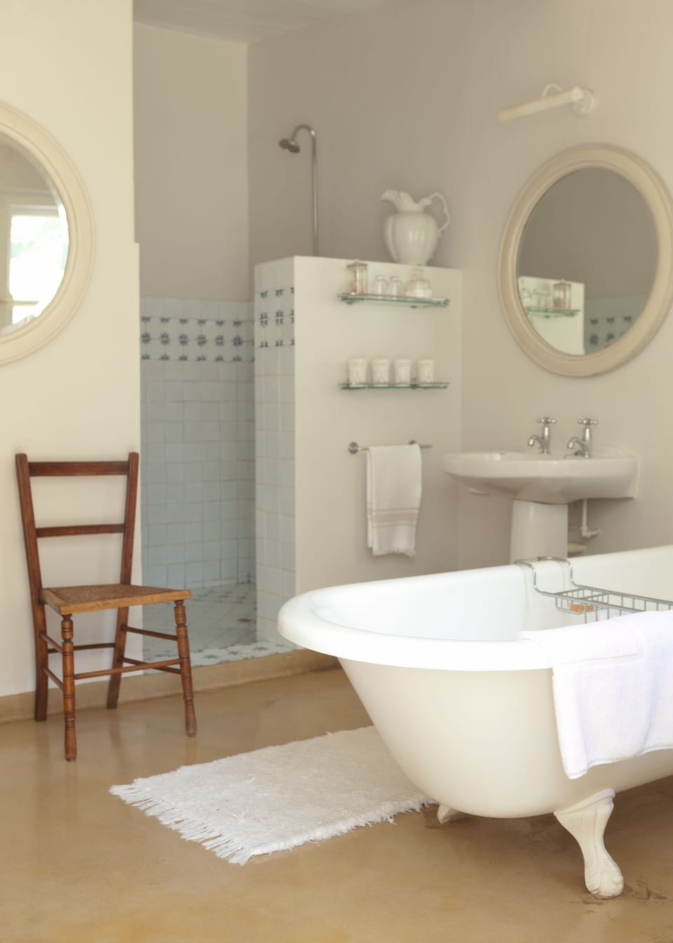Suite (Orchid 3) | Bathroom | Rainfall showerhead, designer toiletries, hair dryer, bathrobes