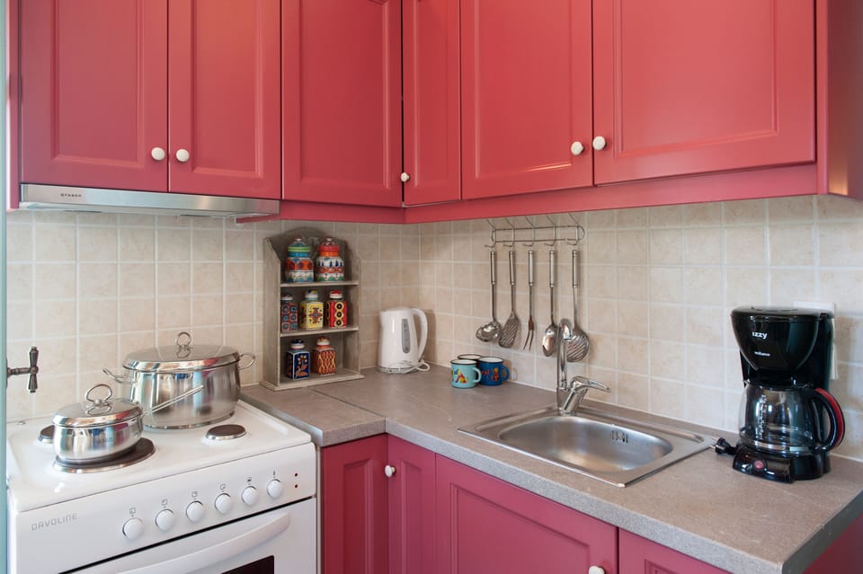 Apartment | Private kitchen | Full-size fridge, oven, stovetop, dishwasher