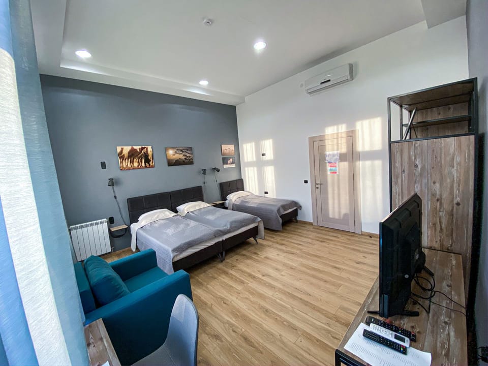 Quadruple Room, Shared Bathroom | Individually decorated, individually furnished, desk, laptop workspace
