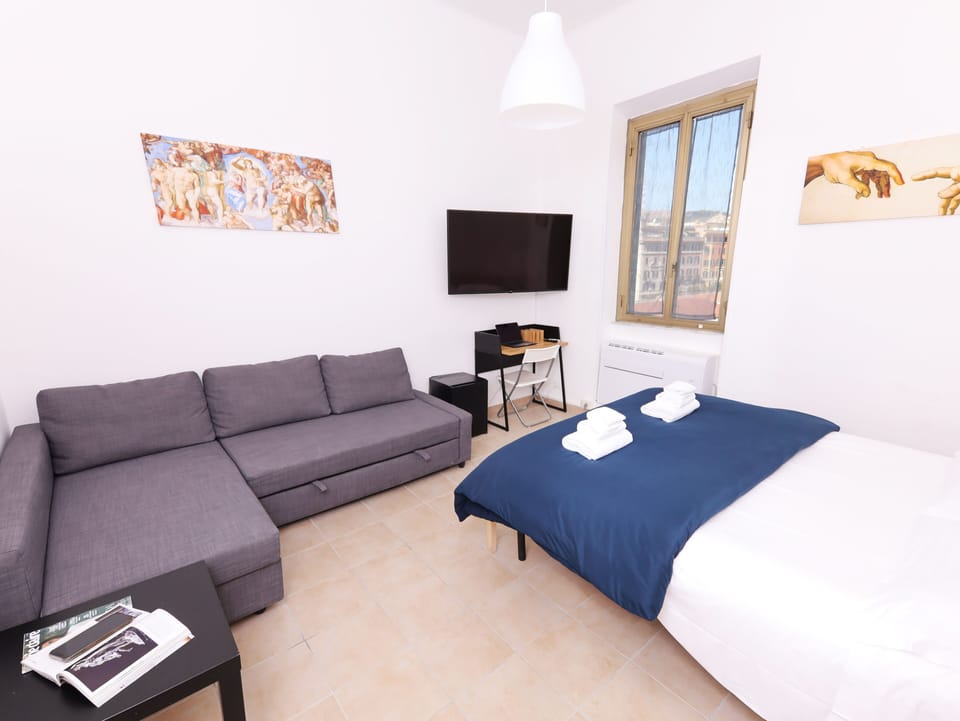 Deluxe Double Room | Premium bedding, desk, laptop workspace, soundproofing