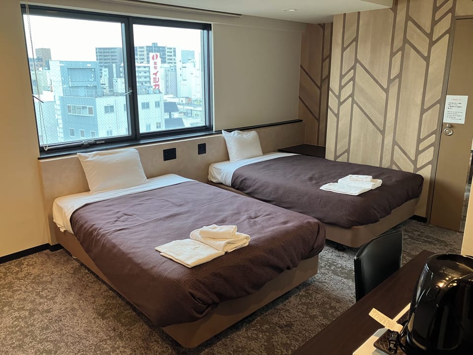 Desk, iron/ironing board (on request), WiFi (free)