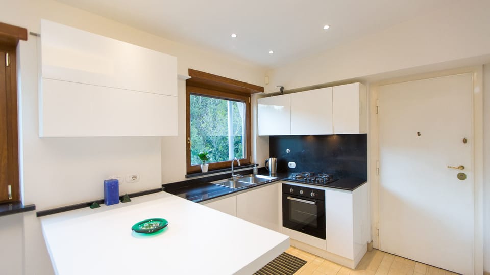Apartment, 1 Bedroom | Private kitchen | Full-size fridge, microwave, oven, stovetop