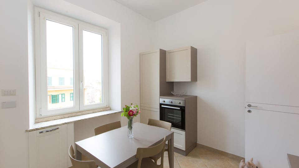 Apartment, 2 Bedrooms | Private kitchen | Full-size fridge, microwave, oven, stovetop