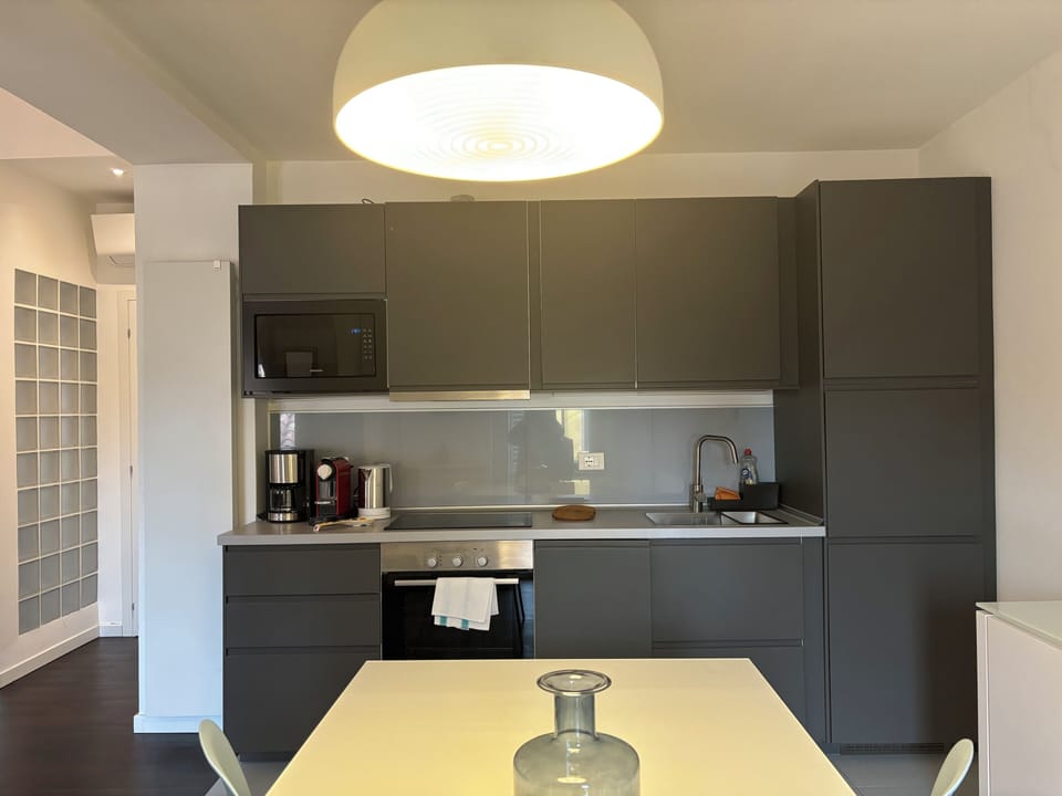 Apartment, 2 Bedrooms | Private kitchen | Fridge, microwave, stovetop, dishwasher