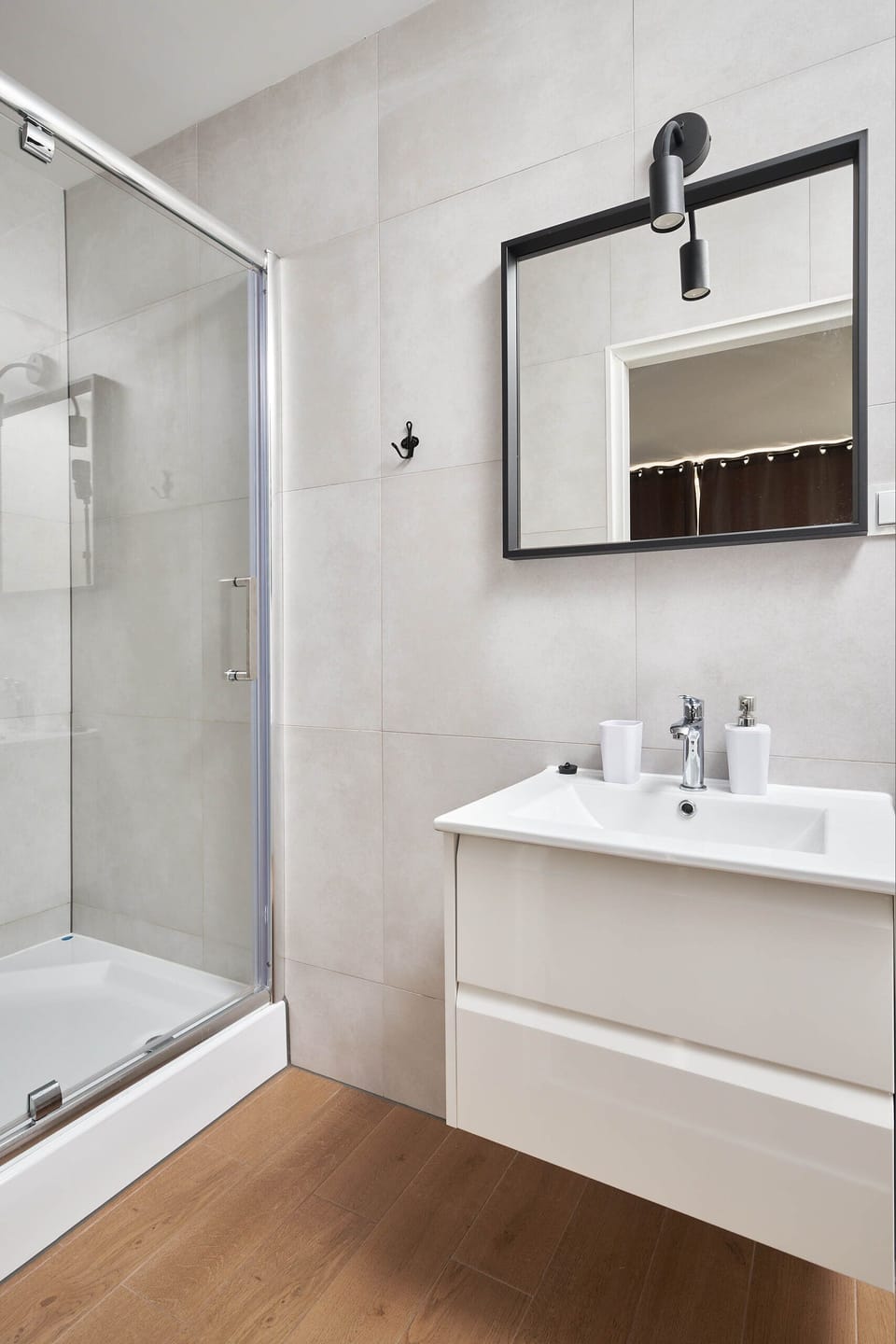 Family Room, Balcony, Mountain View | Bathroom | Shower, hair dryer, towels, soap