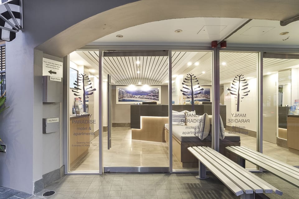 Interior entrance