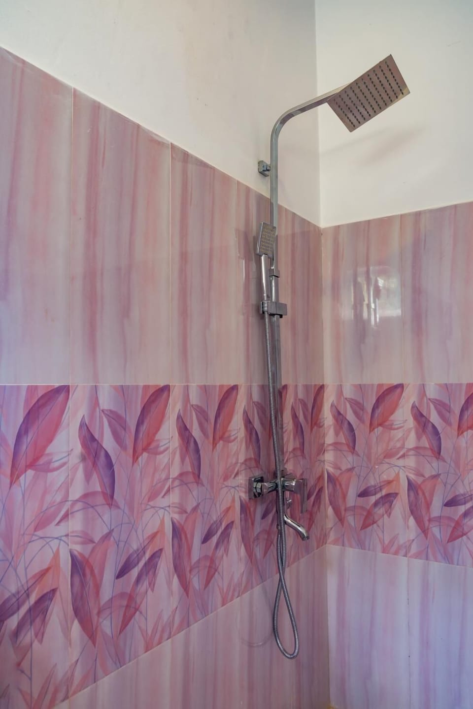 Shower, bidet, towels