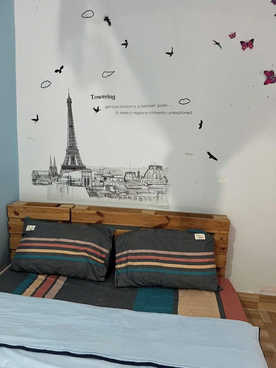 Standard Double Room, Shared Bathroom | Premium bedding, individually decorated, desk, blackout drapes