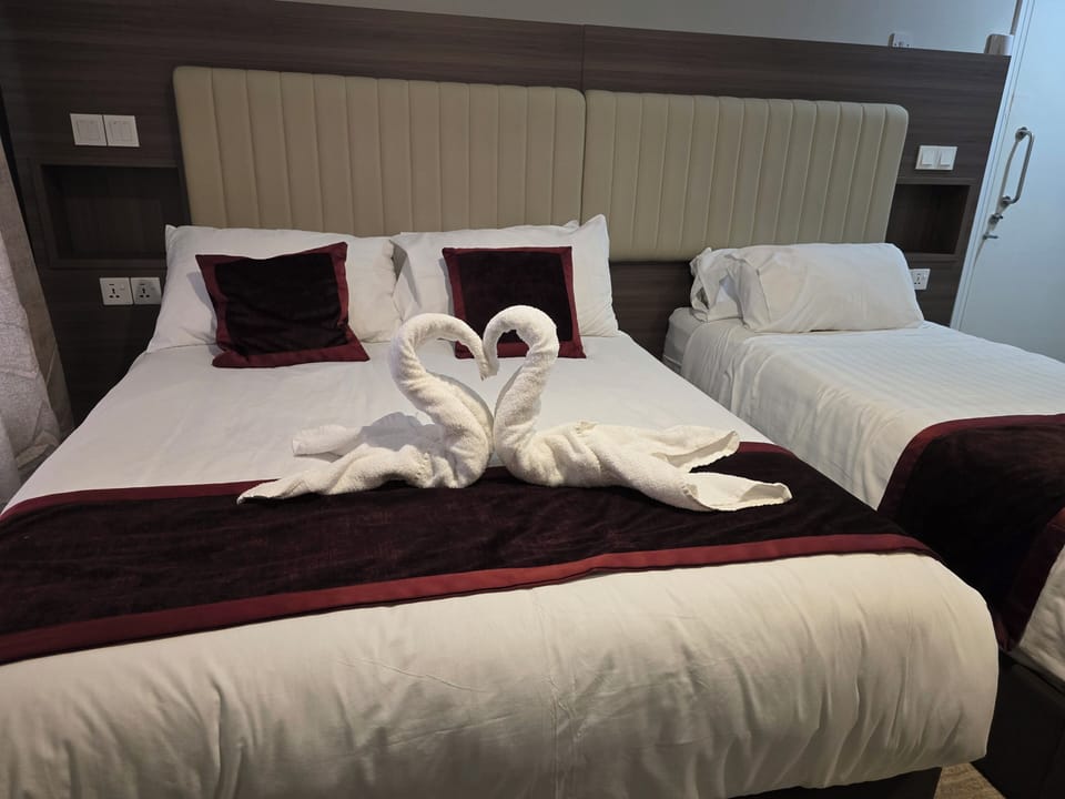 Free WiFi, bed sheets