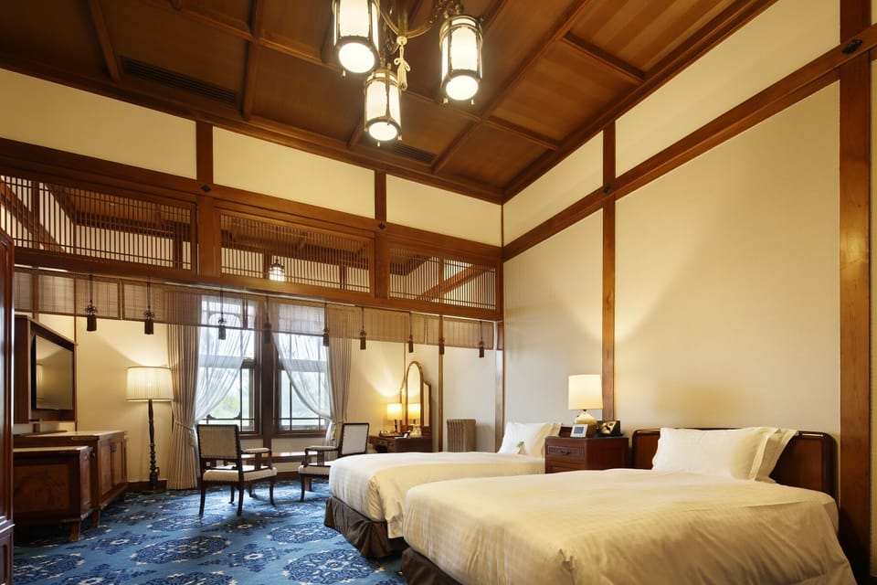 Deluxe Twin A - Main Wing, Non Smoking, Nara Park Side | Premium bedding, down comforters, desk, blackout drapes