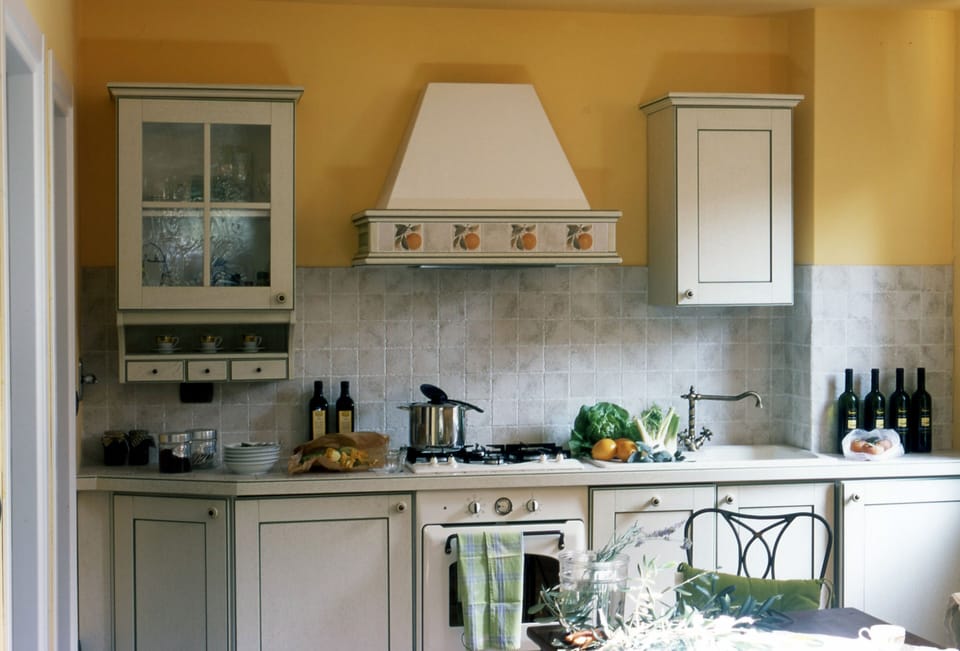 Apartment, 1 Bedroom, Patio, Partial Sea View (Aromatico) | Private kitchen | Espresso maker, coffee/tea maker, full-size fridge, stovetop