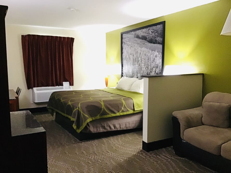 Studio Suite, 1 King Bed, Non Smoking | Desk, laptop workspace, iron/ironing board, free WiFi