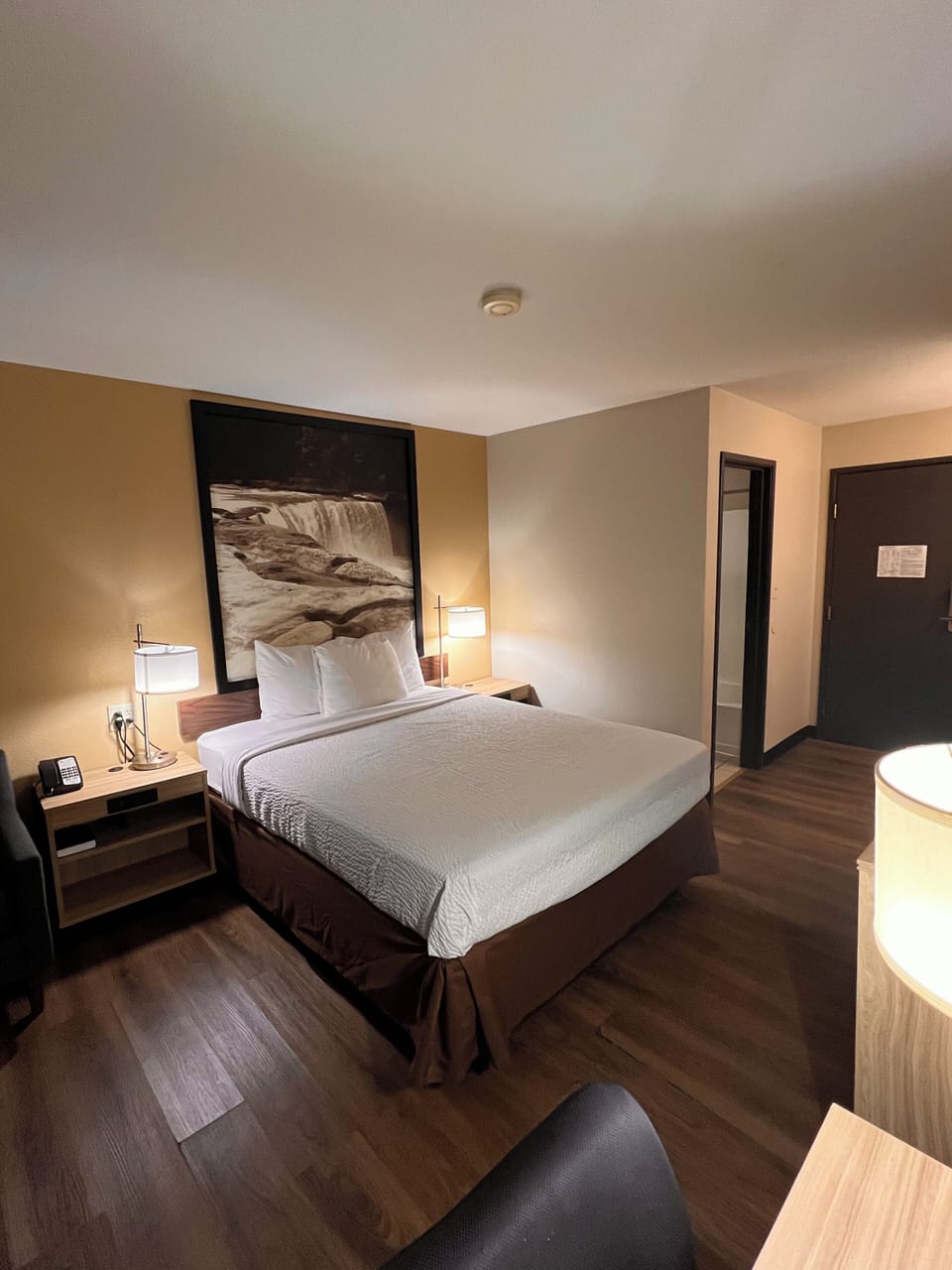 Desk, iron/ironing board, free cribs/infant beds, rollaway beds