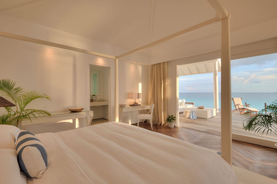 Overwater Villa | Free minibar, in-room safe, desk, free cribs/infant beds