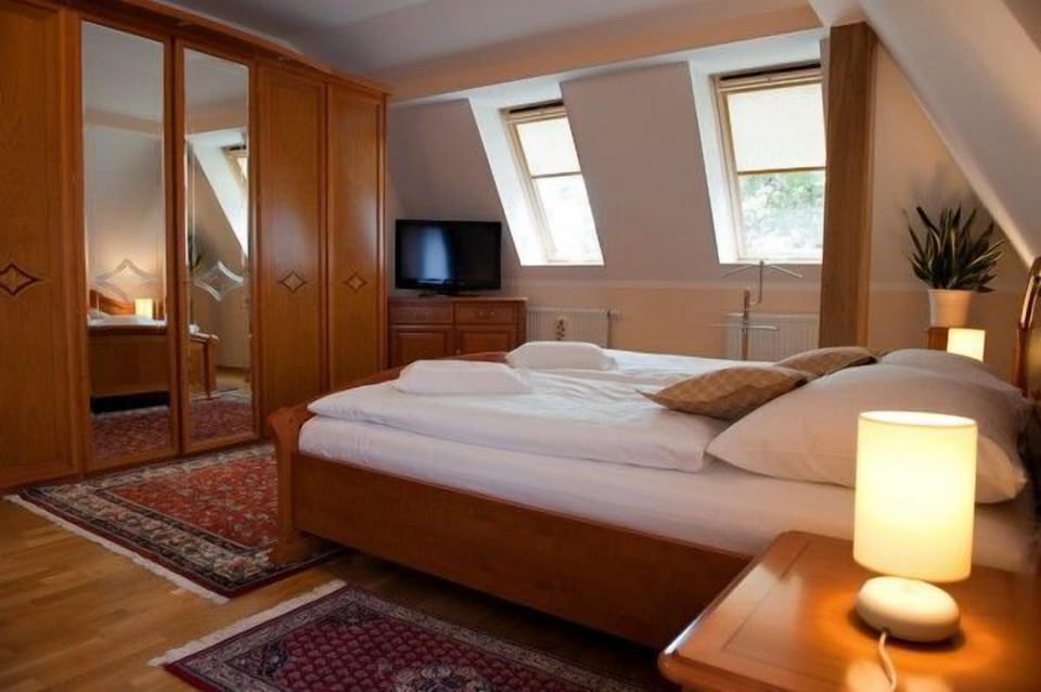 Iron/ironing board (on request), WiFi (free), bed sheets