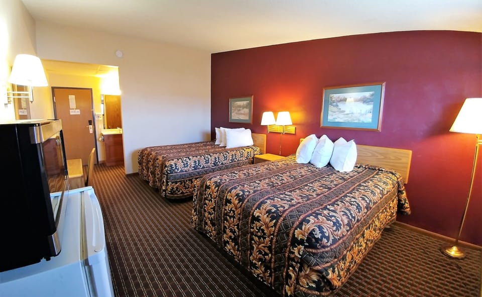Standard Double Room, 2 Double Beds | View from room