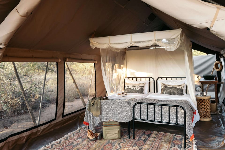 Individually furnished, bed sheets