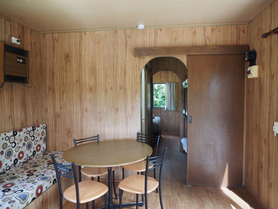 Family Cabin, 1 Bedroom | Living area | Flat-screen TV, DVD player