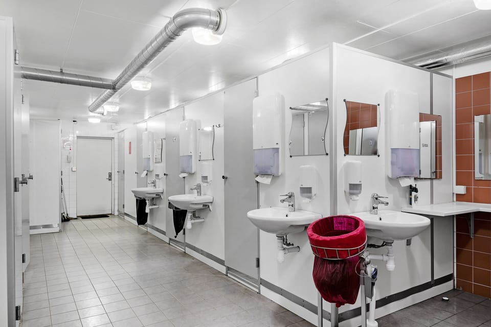Shared bathroom